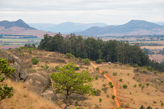 schöne Parklandschaft in Swaziland