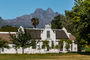 typisches kapholländisches Haus in Stellenbosch