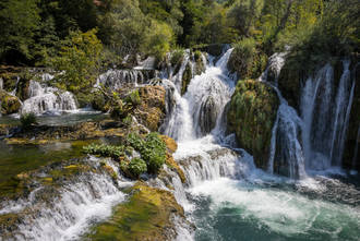 Wasserfälle im Una Nationalpark