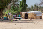 Flüchtlingshütten in Khartoum