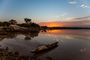 Sonnenuntergang am Gambia-River