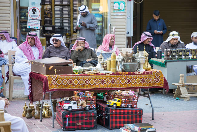 Flohmarkt im alten Basarviertel von Riyadh