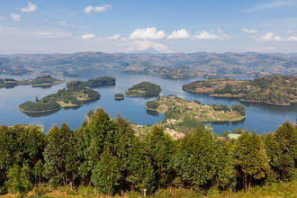 pittoreske Inselwelt am Lake Bunyonyi