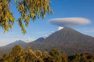 Die Virunga Vulkane, wie sie schöner nicht sein können!