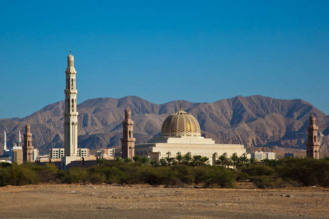 große Moschee in Muscat