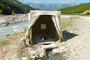 öffentliche Toilette - Albanien