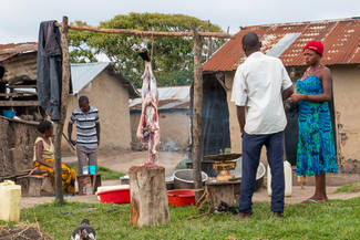 Metzgerei in Kisenyi