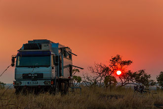 Sonnenuntergang - wundervolles Afrika...