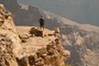 Bergsteigen im Wadi Nakhar