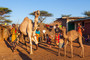 mitten im Samburu-Dorf