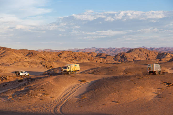 unser Camp in der Wüste
