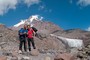Bergsteigen am Kazbek, 5033 Meter