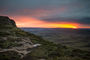 Drakensberge - Sonnenaufgang am Naudes Nek