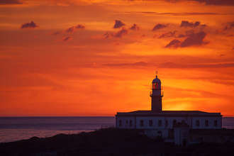 Sonnenuntergang an der galizischen Küste