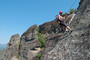 Klettern in Meteora - Griechenland