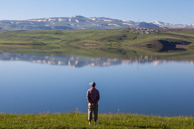 Morgenstimmung am Palandöken Reservoir