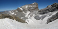 Der Cilindro mit dem Schneefeld des Monte Perdido