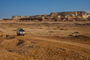 skurrile Sandsteingebirge um Namibe