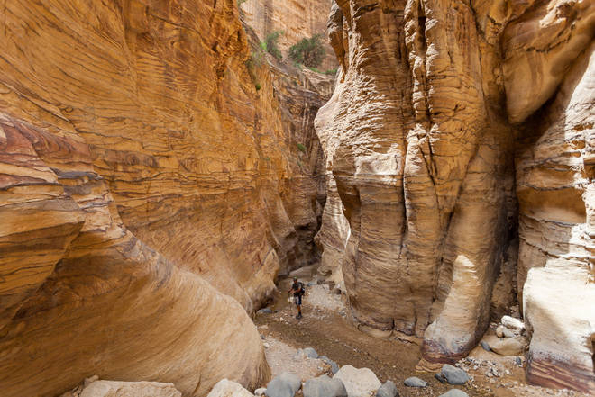 Spektakulär schön! Wanderung durch das Wadi Ghuweir