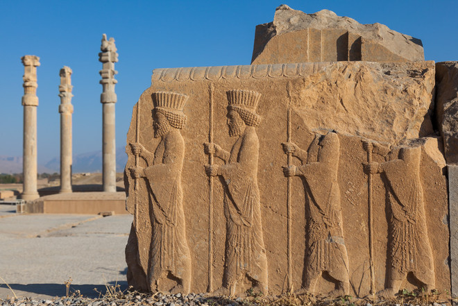2500 Jahre alte Reliefs zeigen viel vom damaligen Leben in Persien