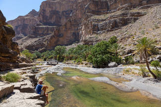 unser Traumplatz mit Privatpool im Wadi Nakhar