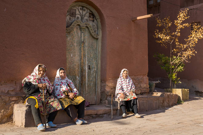 Die Traditionen werden in Abyaneh gepflegt