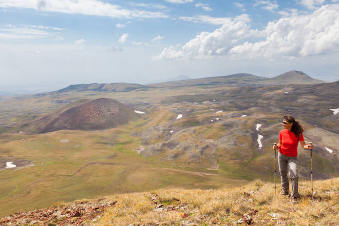 Wanderung auf den Vulkan Azhdahak, 3597 Meter