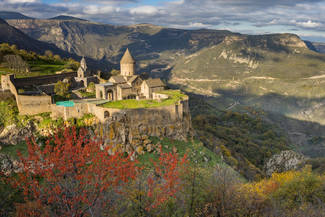 Herbststimmung am Kloster Tatev