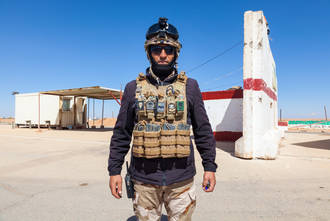 Irak - Das Militär zeigt schwerbewaffnete Präsenz