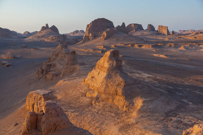 Angekommen in der Einsamkeit der Wüste Dasht-e Lut
