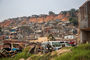 Luanda - Slums gehören zum Stassenbild