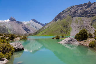 glasklares Wasser läd ein zum kühlen Bad