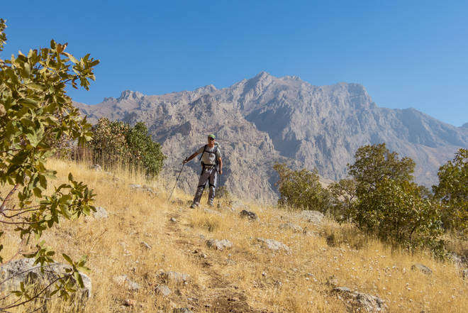 Wanderung in den Bergen von Kermanshah