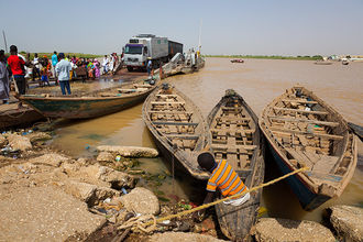 Rosso, Ankunft im Senegal
