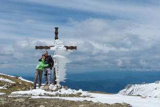 Omu, 2507 Meter, unser erster Berggipfel in Rumänien