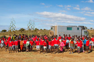 Schulbesuch im Samburu-Land