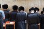 Jerusalem, orthodoxe Juden an der Klagemauer