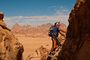Wanderung im Wadi Rum, Jordanien