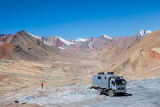 Akbaytal-Pass, mit 4655 Metern der höchste Straßenpass in Tadjikistan