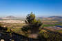 Blick über Galiläa zum Mt. Tabor