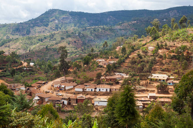 Dorf in den Usambara Mountains