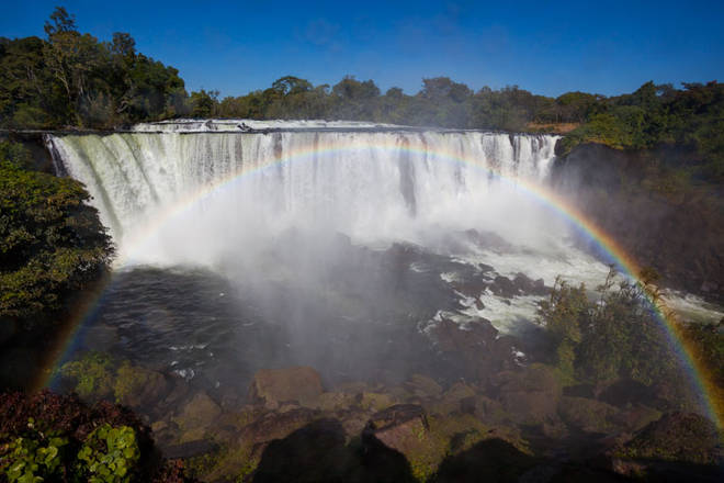die Lumangwe Falls