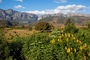 Panoramablick in die Chimanimani Mountains