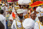 Timkat Fest in Gondar - Einzug der Würdenträger
