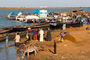 buntes Treiben am Markttag in Segou